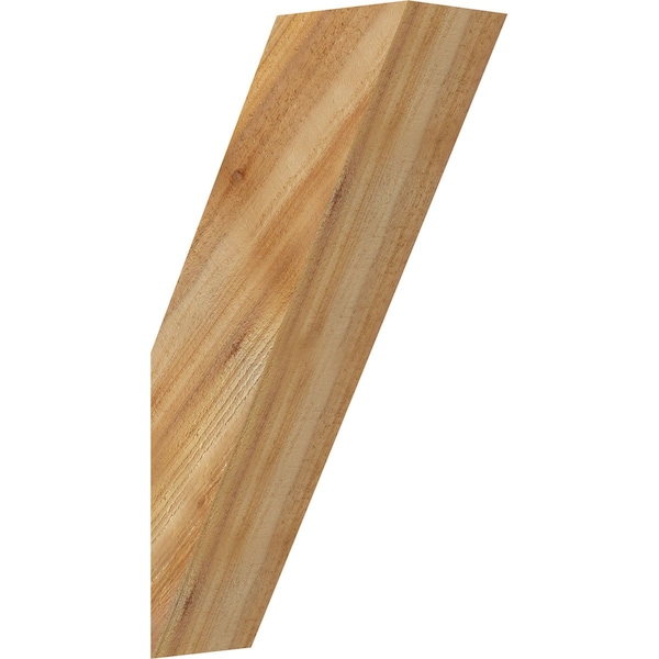 Ekena Millwork 6"W x 14"D x 26"H Traditional Rough Sawn Knee Brace, Western Red Cedar BRC06X14X26TRA00RWR - main